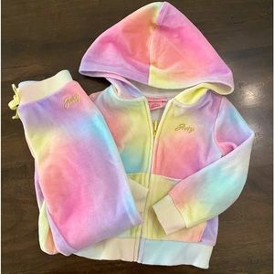 2T Juicy Sweatsuit 🩷💛
